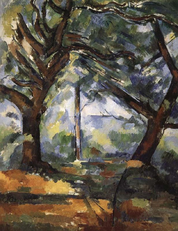 Paul Cezanne tree Spain oil painting art
